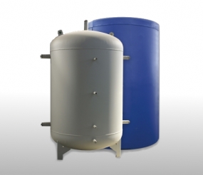 Buffer tanks with insulation